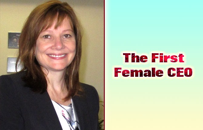 The First Female CEO
