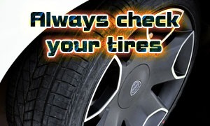 Always check your tires