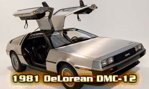 1981 DeLorean DMC-12 - Back to the Future films (1985, 1989, 1990)