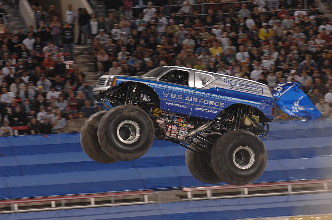 Monster truck racing