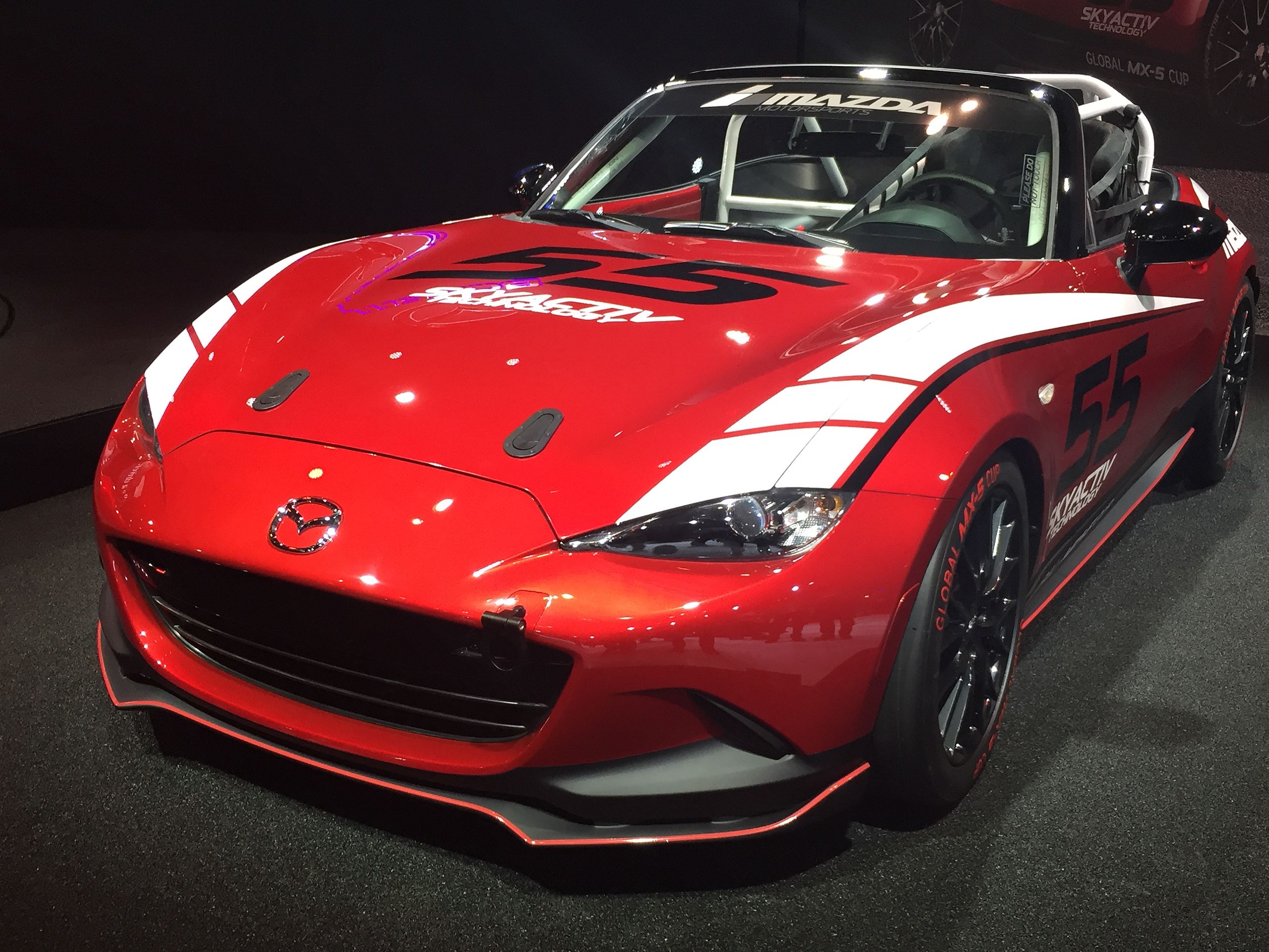 Global MX-5 Cup car - Tokyo Auto Salon 2015
