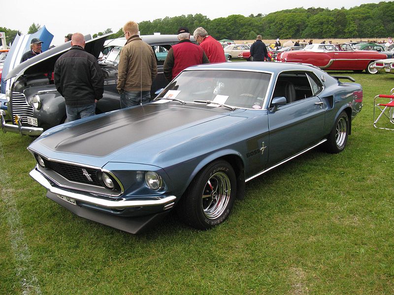 A 1969 SportsRoof Ford Mustang