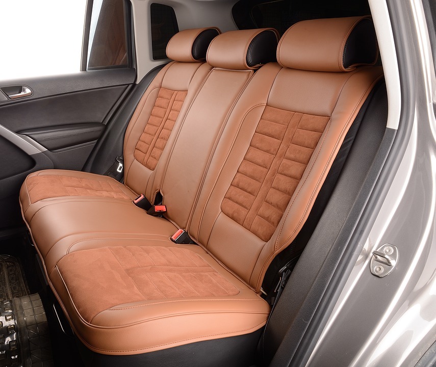 brown car seats