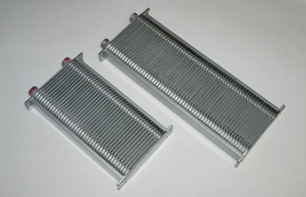 Transmission cooler with Stacked Plate
