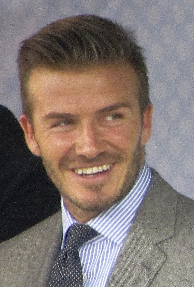 David Beckham at US Embassy in London