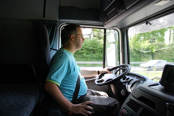 Remember to keep good posture while driving and stretch regularly