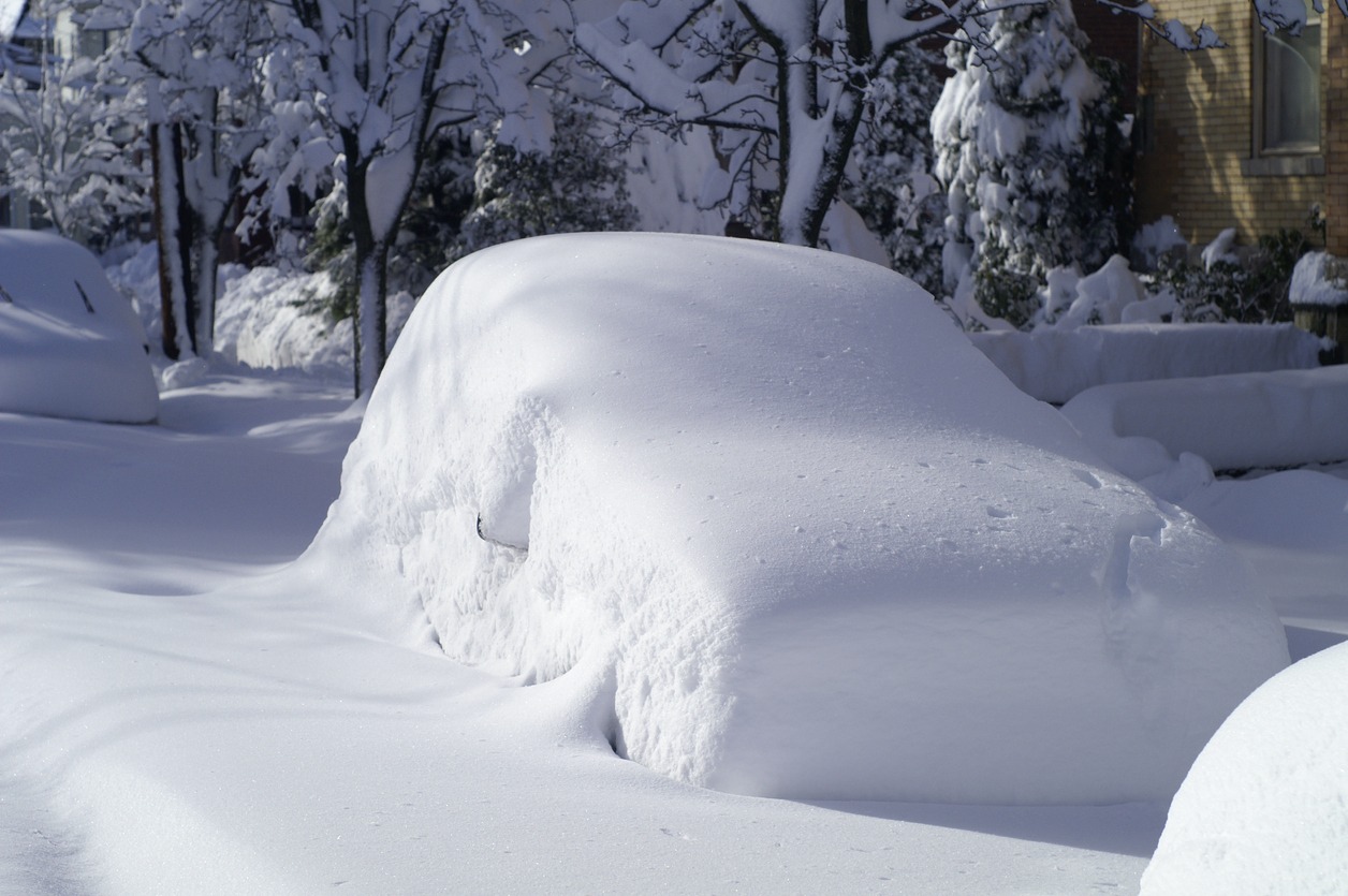 Car after Snow Storm