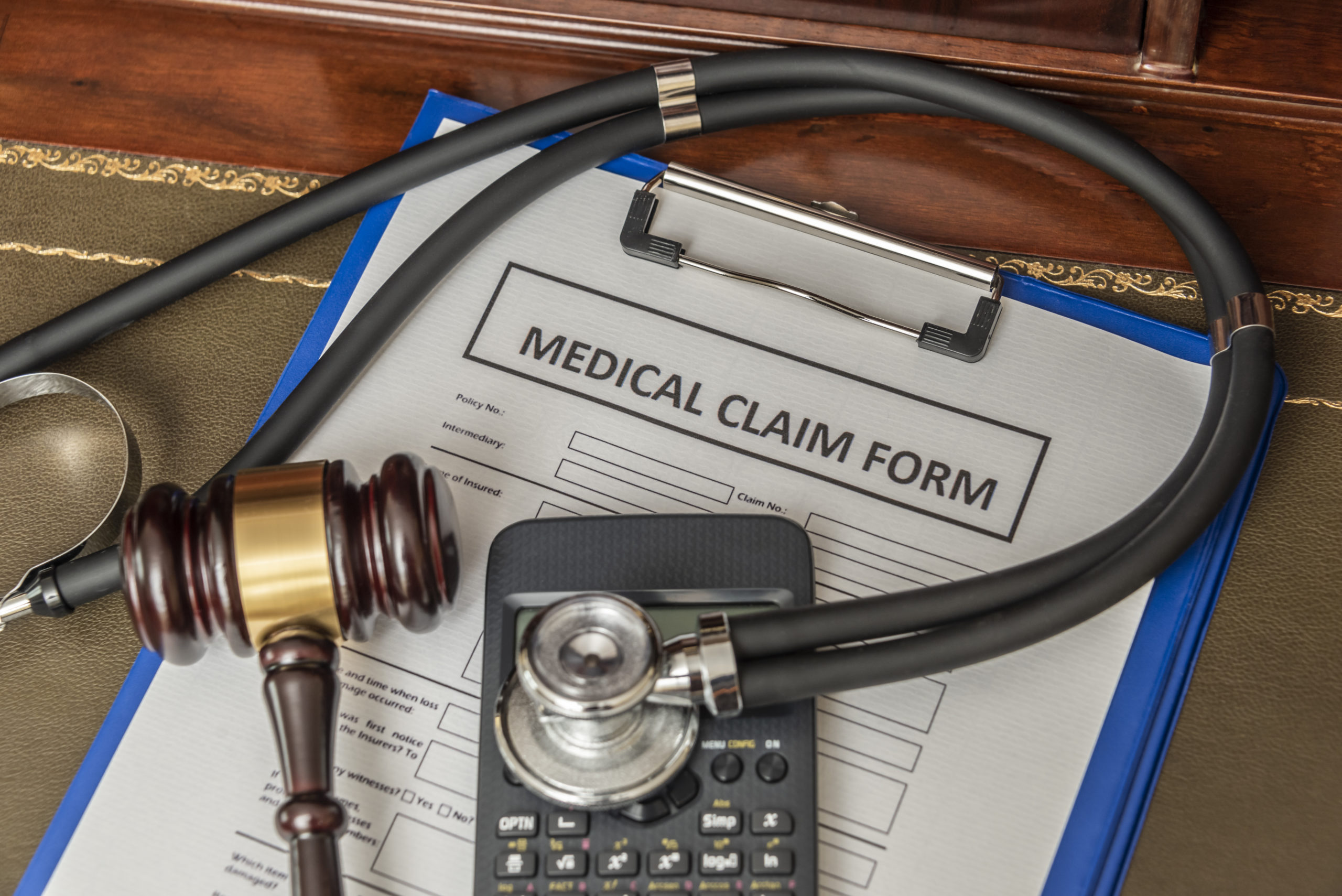 Medical malpractice claim form for lawyers. Calculation of compensation