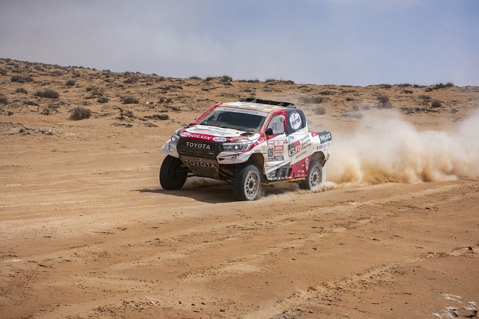 Desert Competition Race Hilux Dakar Cars Toyota