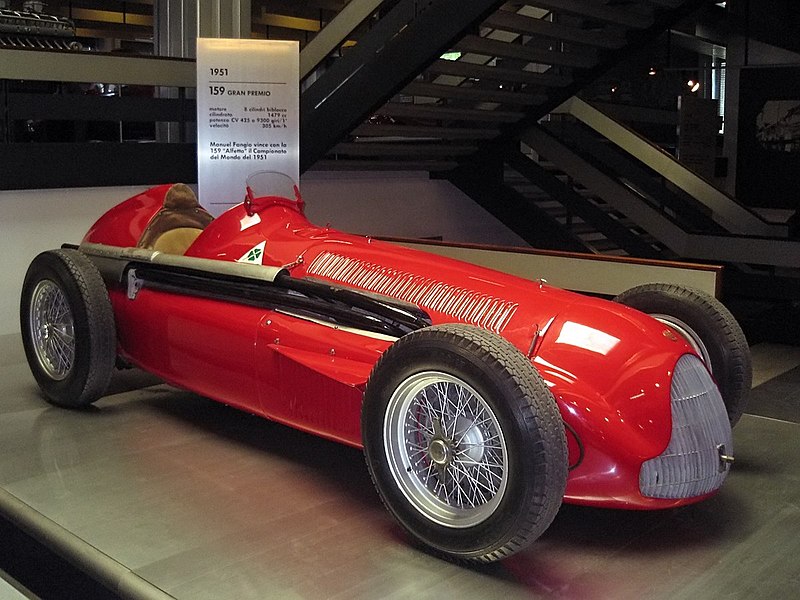 Juan Manuel Fangio’s 1951 title-winning Alfa Romeo 159
