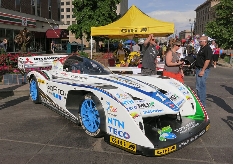 Monster Tajima Electric Car displayed during 2013 PPIHC Fan Fest at Colorado Springs, USA