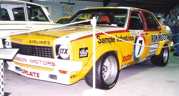 The Holden LH Torana SL/R 5000 L34 in which Bob Morris and John Fitzpatrick won the 1976 race.