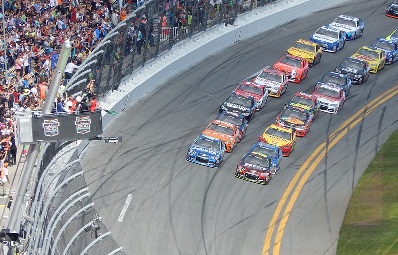 The start of the 2015 Daytona 500