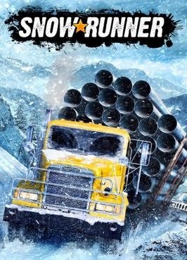 cover-photo-for-SnowRunner-a-yellow-truck-with-loads-on-top