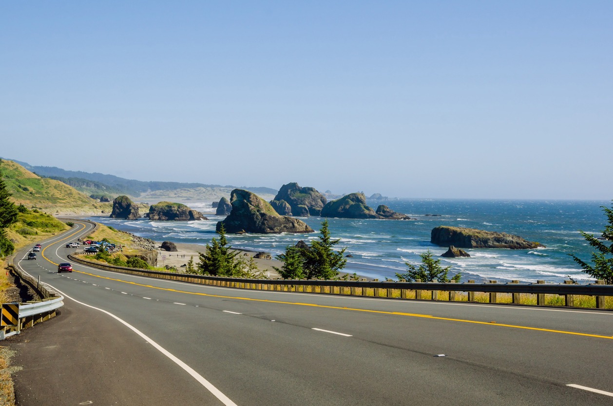 a beautiful view of the Oregon Coast