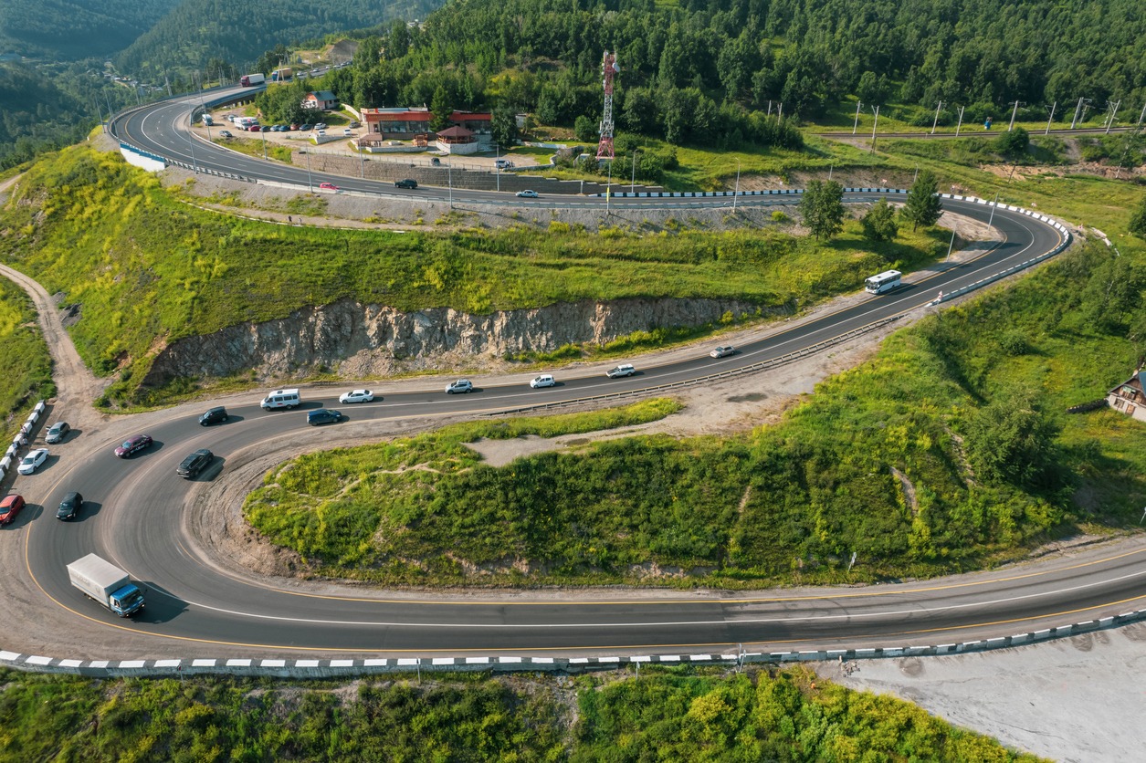 Trans-Siberian Highway, Russia, Kultuk, Slyudyanka