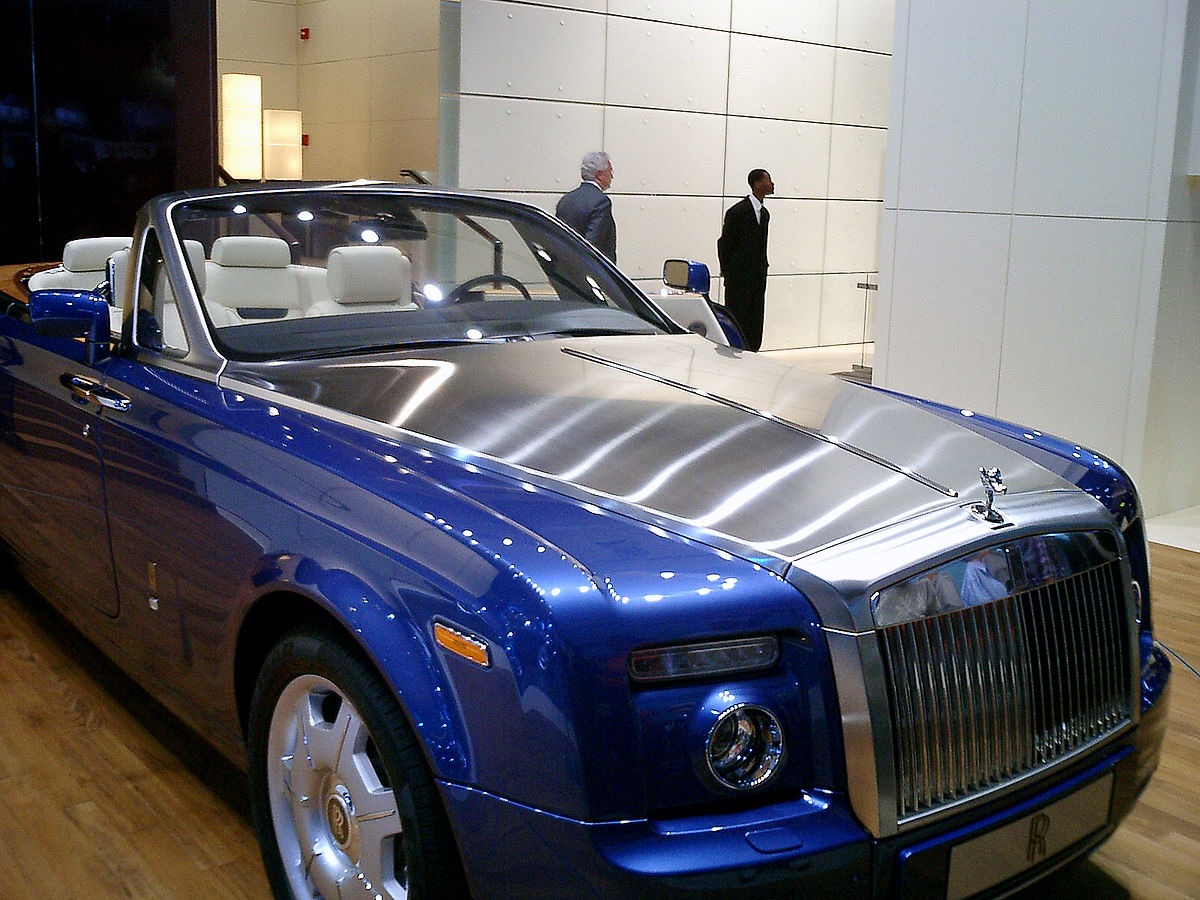 Rolls-Royce Phantom Drophead Coupé at the 2007 North American International Auto Show