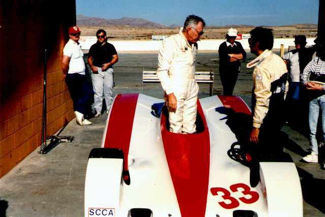 Carroll Shelby Driving the Shelby Can Am