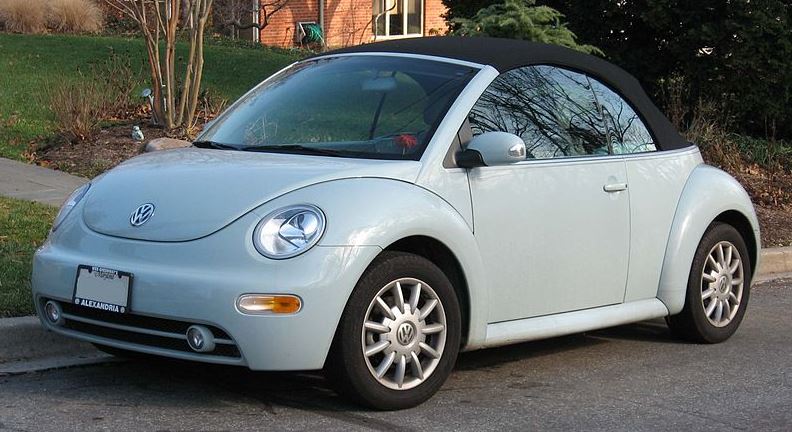 Volkswagen New Beetle convertible