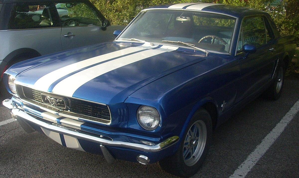 a Ford Mustang coupe