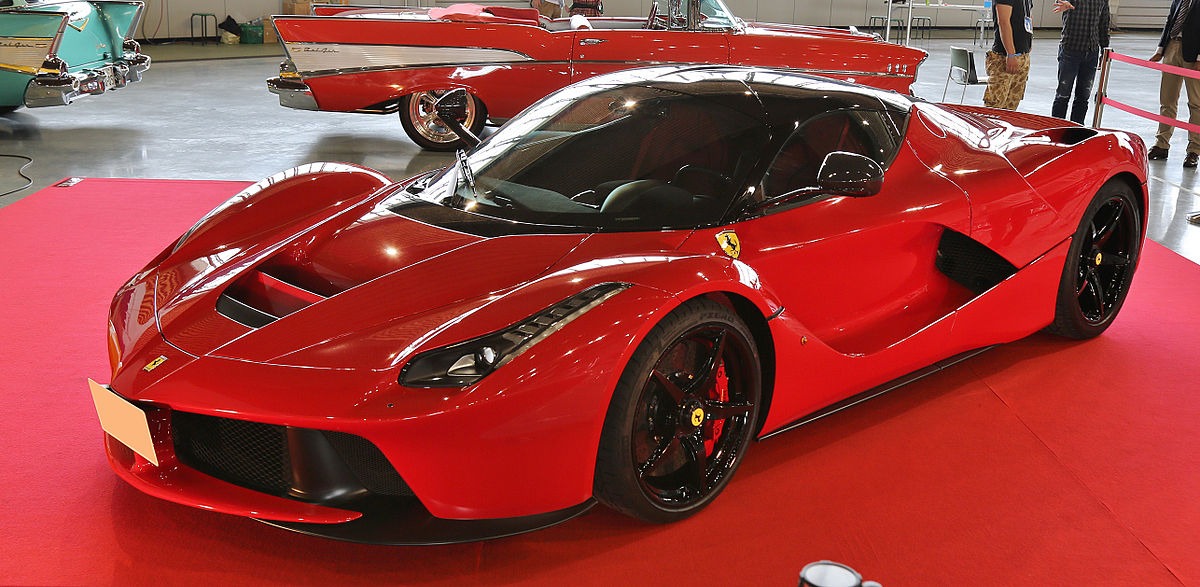 a stunning Ferrari LaFerrari