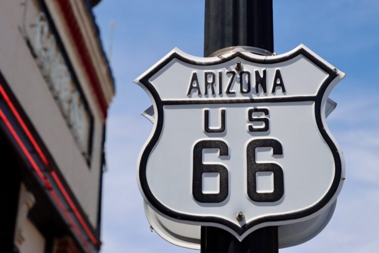 Route 66 Sign in AZ