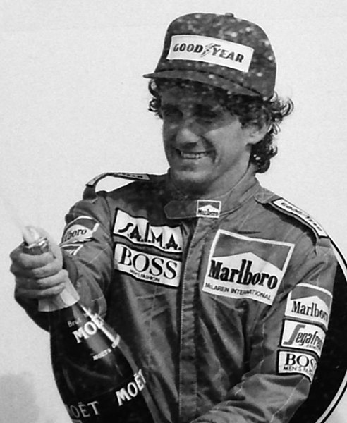 Alain Prost in 1985