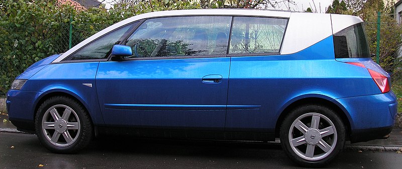Renault Avantime blue side
