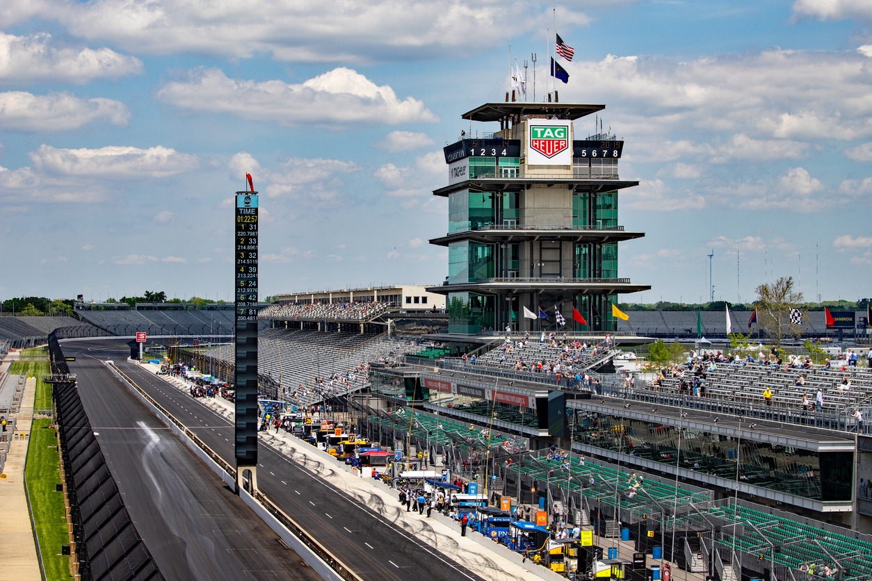 the Indianapolis Motor Speedway