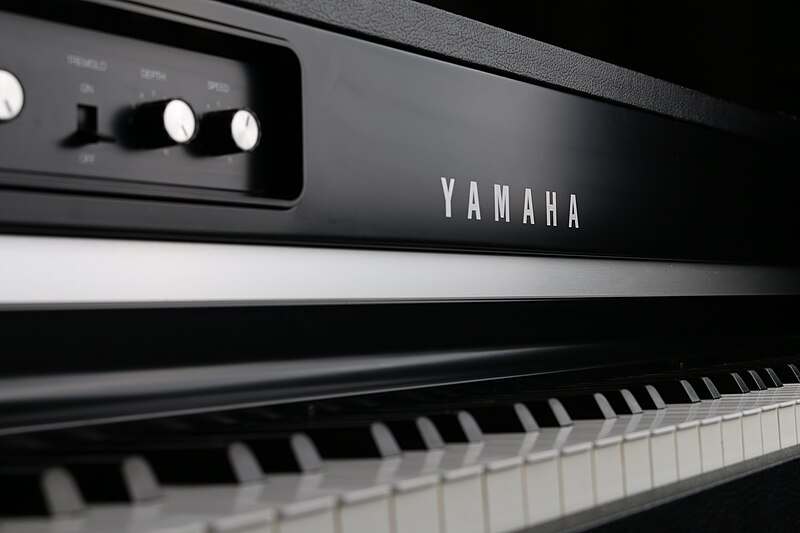 A modern Yamaha piano