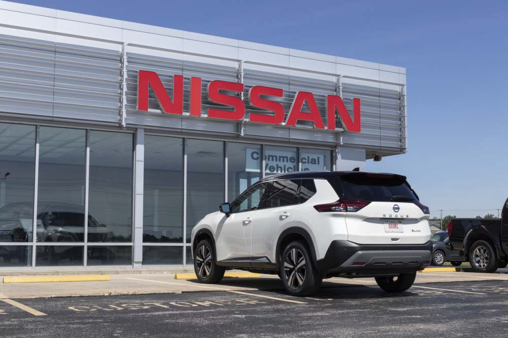 A Nissan dealership