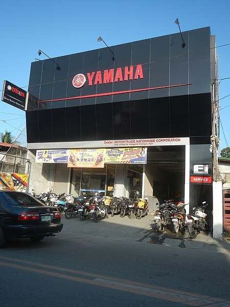 A Yamaha store in the Philippines