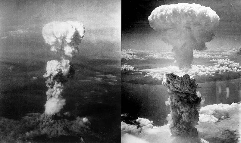 Atomic bombing in Hiroshima and Nagasaki